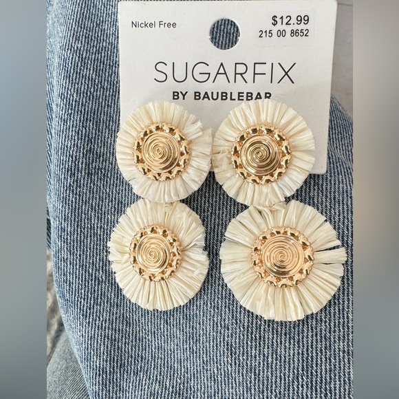 SUGARFIX By BaubleBar's Threaded Drop Earrings - NWT - Picture 5 of 5